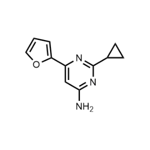 2-Cyclopropyl-6-(furan-2-yl)pyrimidin-4-amine|CS-1146660