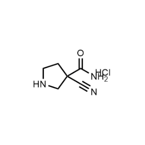 3-Cyanopyrrolidine-3-carboxamide hydrochloride|CS-1146676