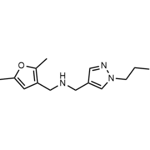 1-(2,5-Dimethylfuran-3-yl)-N-((1-propyl-1H-pyrazol-4-yl)methyl)methanamine|CS-1147082