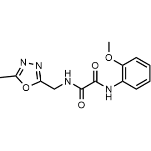 N1-(2-Methoxyphenyl)-N2-((5-methyl-1,3,4-oxadiazol-2-yl)methyl)oxalamide|CS-1147224