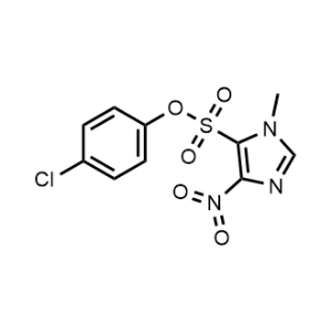 4-Chlorophenyl 1-methyl-4-nitro-1H-imidazole-5-sulfonate|CS-1147247