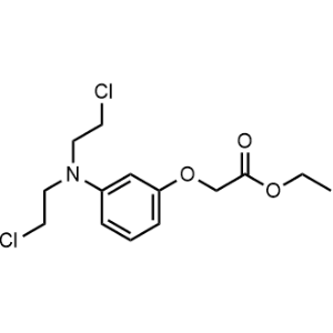 Ethyl 2-(3-(bis(2-chloroethyl)amino)phenoxy)acetate|CS-1147323