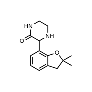 3-(2,2-Dimethyl-2,3-dihydrobenzofuran-7-yl)piperazin-2-one|CS-1147574