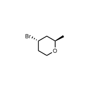 (2R,4S)-4-Bromo-2-methyltetrahydro-2H-pyran|CS-1147677