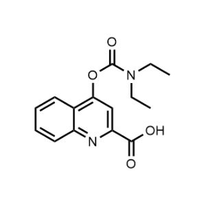 4-((Diethylcarbamoyl)oxy)quinoline-2-carboxylic acid|CS-1147697