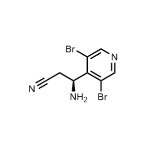 (S)-3-Amino-3-(3,5-dibromopyridin-4-yl)propanenitrile|CS-1147778