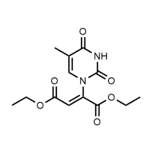 Diethyl 2-(5-methyl-2,4-dioxo-3,4-dihydropyrimidin-1(2H)-yl)fumarate|CS-1147816