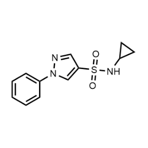N-Cyclopropyl-1-phenyl-1H-pyrazole-4-sulfonamide|CS-1147895