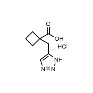 1-((1H-1,2,3-Triazol-5-yl)methyl)cyclobutane-1-carboxylic acid hydrochloride|CS-1147930
