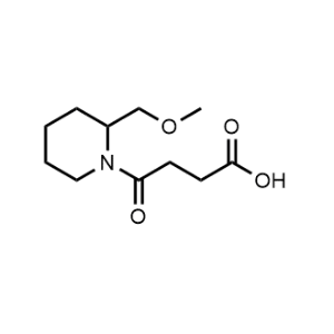4-(2-(Methoxymethyl)piperidin-1-yl)-4-oxobutanoic acid|CS-1147964