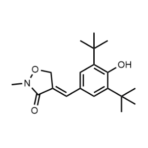 (E)-4-(3,5-Di-tert-butyl-4-hydroxybenzylidene)-2-methylisoxazolidin-3-one|CS-1148107