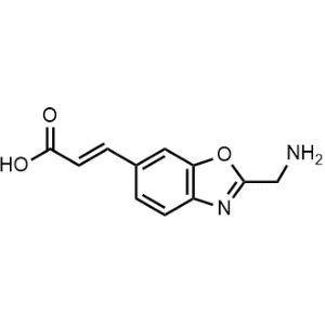 3-(2-(Aminomethyl)benzo[d]oxazol-6-yl)acrylic acid|CS-1148184