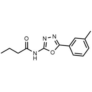 N-(5-(m-tolyl)-1,3,4-oxadiazol-2-yl)butyramide|CS-1148202