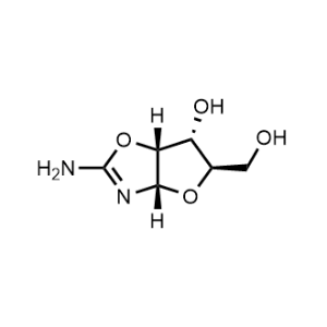 (3aS,5R,6R,6aR)-2-amino-5-(hydroxymethyl)-3a,5,6,6a-tetrahydrofuro[2,3-d]oxazol-6-ol|CS-1148212
