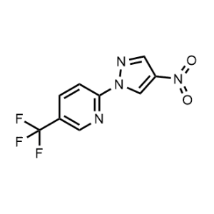 2-(4-Nitro-1H-pyrazol-1-yl)-5-(trifluoromethyl)pyridine|CS-1148378