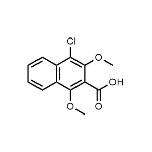4-Chloro-1,3-dimethoxy-2-naphthoic acid|CS-1148469