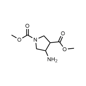 Dimethyl 4-aminopyrrolidine-1,3-dicarboxylate|CS-1148569