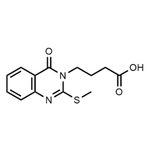 4-(2-(Methylthio)-4-oxoquinazolin-3(4H)-yl)butanoic acid|CS-1148586
