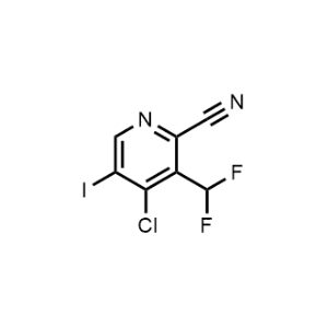 4-Chloro-3-(difluoromethyl)-5-iodopicolinonitrile|CS-1148656