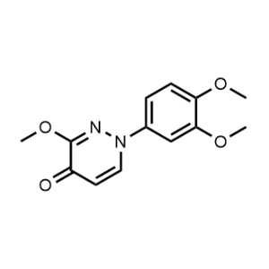 1-(3,4-Dimethoxyphenyl)-3-methoxypyridazin-4(1H)-one|CS-1148722