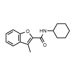 N-Cyclohexyl-3-methylbenzofuran-2-carboxamide|CS-1148783