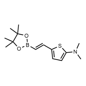 N,N-Dimethyl-5-(2-(4,4,5,5-tetramethyl-1,3,2-dioxaborolan-2-yl)vinyl)thiophen-2-amine|CS-1148788