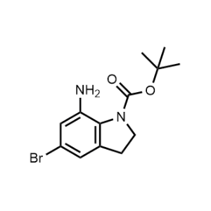 Tert-butyl 7-amino-5-bromoindoline-1-carboxylate|CS-1148804
