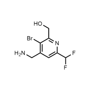 (4-(Aminomethyl)-3-bromo-6-(difluoromethyl)pyridin-2-yl)methanol|CS-1149002