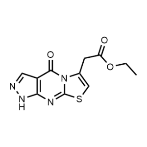 Ethyl 2-(4-oxo-1,4-dihydropyrazolo[3,4-d]thiazolo[3,2-a]pyrimidin-6-yl)acetate|CS-1149021