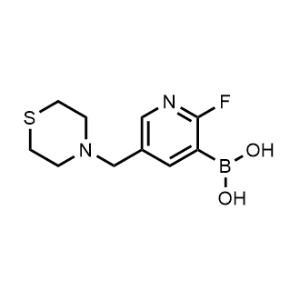 (2-Fluoro-5-(thiomorpholinomethyl)pyridin-3-yl)boronic acid|CS-1149195