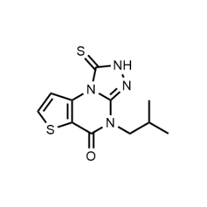 4-Isobutyl-1-thioxo-2,4-dihydrothieno[2,3-E][1,2,4]triazolo[4,3-a]pyrimidin-5(1H)-one|CS-1149229