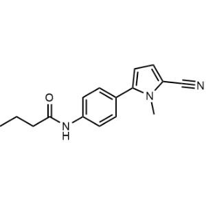 N-(4-(5-Cyano-1-methyl-1H-pyrrol-2-yl)phenyl)butyramide|CS-1149259