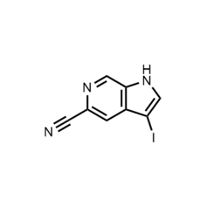 3-Iodo-1H-pyrrolo[2,3-c]pyridine-5-carbonitrile|CS-1149267