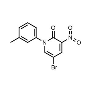 5-Bromo-3-nitro-1-(m-tolyl)pyridin-2(1H)-one|CS-1149278