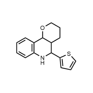 5-(Thiophen-2-yl)-3,4,4a,5,6,10b-hexahydro-2H-pyrano[3,2-c]quinoline|CS-1149279