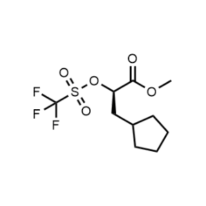Methyl (R)-3-cyclopentyl-2-(((trifluoromethyl)sulfonyl)oxy)propanoate|CS-1149405