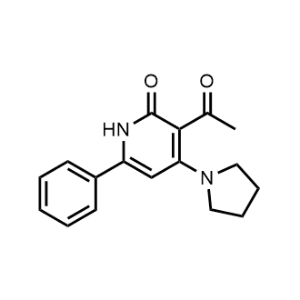 3-Acetyl-6-phenyl-4-(pyrrolidin-1-yl)pyridin-2(1H)-one|CS-1149432