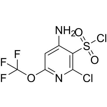 4-Amino-2-chloro-6-(trifluoromethoxy)pyridine-3-sulfonyl chloride|CS-1149508