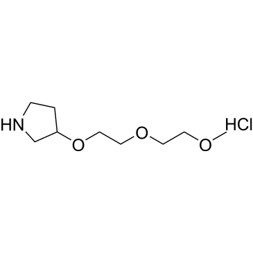 3-(2-(2-Methoxyethoxy)ethoxy)pyrrolidine hydrochloride|CS-1149536