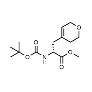 Methyl (R)-2-((tert-butoxycarbonyl)amino)-3-(3,6-dihydro-2H-pyran-4-yl)propanoate|CS-1149561