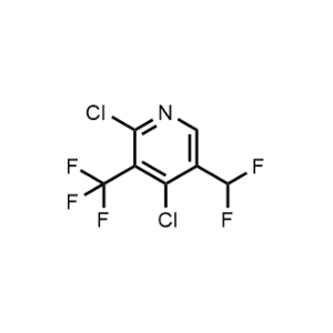 2,4-Dichloro-5-(difluoromethyl)-3-(trifluoromethyl)pyridine|CS-1149585