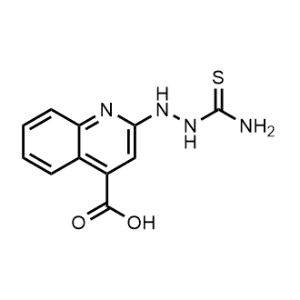 2-(2-Carbamothioylhydrazinyl)quinoline-4-carboxylic acid|CS-1149607