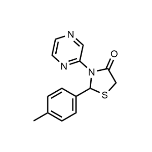3-(Pyrazin-2-yl)-2-(P-tolyl)thiazolidin-4-one|CS-1149638