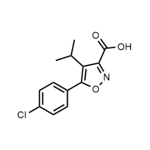 5-(4-Chlorophenyl)-4-isopropylisoxazole-3-carboxylic acid|CS-1149658