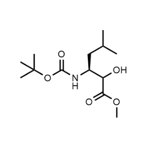 Methyl (3S)-3-((tert-butoxycarbonyl)amino)-2-hydroxy-5-methylhexanoate|CS-1149689