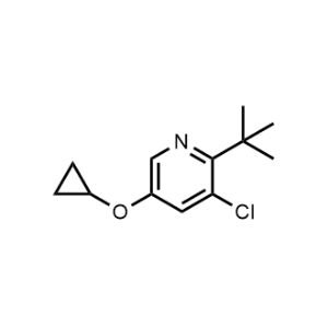 2-(Tert-butyl)-3-chloro-5-cyclopropoxypyridine|CS-1149743