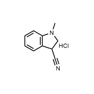 1-Methylindoline-3-carbonitrile hydrochloride|CS-1149752