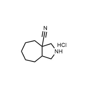 Octahydrocyclohepta[c]pyrrole-3a(1H)-carbonitrile hydrochloride|CS-1149878