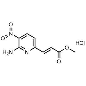 Methyl 3-(6-amino-5-nitropyridin-2-yl)acrylate hydrochloride|CS-1149880