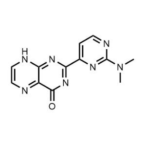 2-(2-(Dimethylamino)pyrimidin-4-yl)pteridin-4(8H)-one|CS-1149914